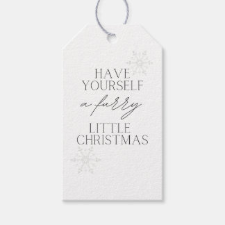 Have Yourself a Furry Christmas Gift Tags