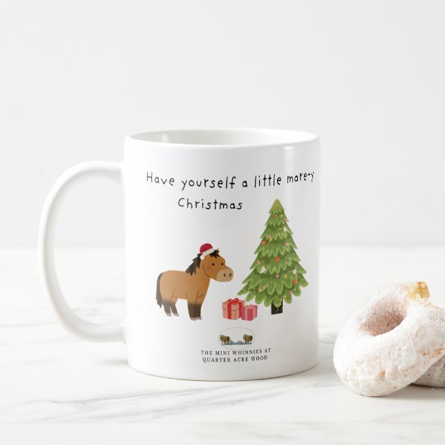 Have Yourself a Little Mare-y Christmas Mug (With Donut)
