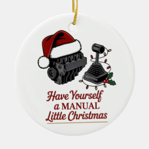 Have Yourself a Manual Little christmas Ceramic Tree Decoration