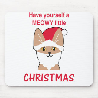 Have Yourself A Meowy Little Christmas Mouse Mat