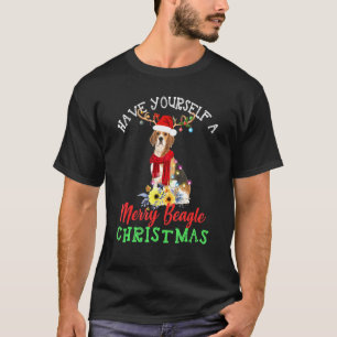 Have Yourself A Merry Beagle Christmas T-Shirt
