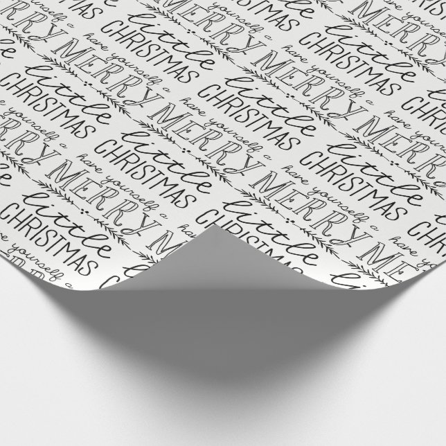 Have yourself a merry christmas wrapping paper (Corner)