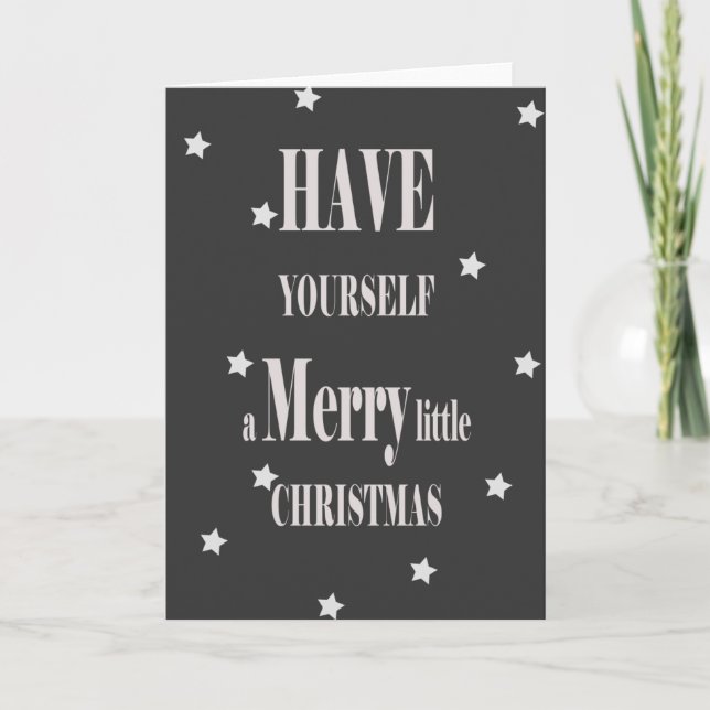 Have Yourself a Merry Little Christmas Card (Front)