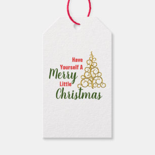 Have Yourself A Merry Little Christmas Gift Tags