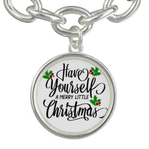 Have Yourself a Merry Little Christmas Holiday Bracelet