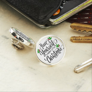 Have Yourself a Merry Little Christmas Holiday Lapel Pin