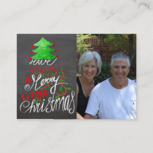 Have yourself a merry little Christmas Photo card