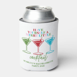 Have Yourself A Merry Little Cocktail Bachelorette Can Cooler