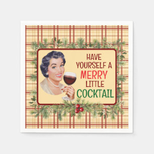 Have Yourself a Merry Little Cocktail Napkin