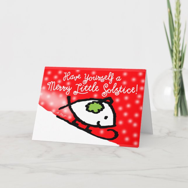 Have Yourself a Merry Little Solstice! - Card (Front)