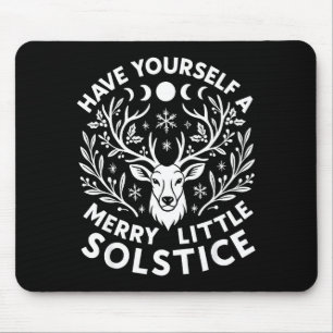 Have Yourself A Merry Little Solstice Christmas Pa Mouse Mat