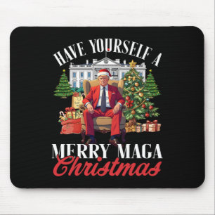Have Yourself A Merry Mega Christmas Santa Funny T Mouse Mat