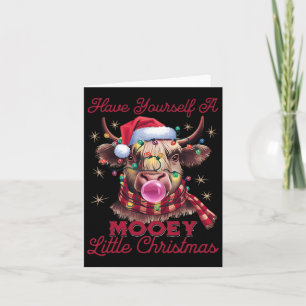 Have Yourself A Mooey Little Christmas  Card