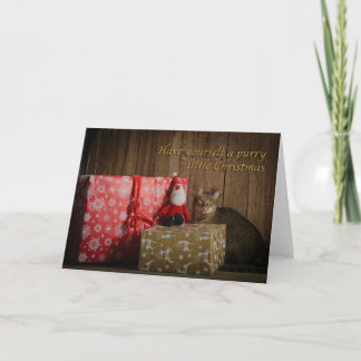 Have yourself a purry little Christmas Holiday Card