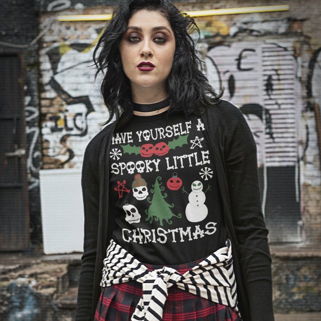 Have Yourself a Spooky Little Christmas T-Shirt (Creator Uploaded)