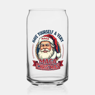 Have Yourself a very Maga Christmas Trump Won  Can Glass