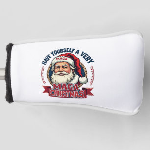 Have Yourself a very Maga Christmas Trump Won Golf Head Cover