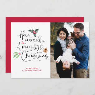 Have Yourself Merry Little Christmas Photo Card