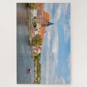 Havelberg Saxony-Anhalt Germany View from Sandaue Jigsaw Puzzle