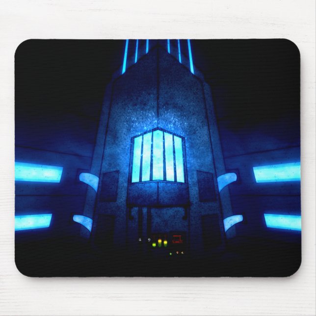 Haven Engine Cold Dominion Desk Matte Mouse Mat (Front)