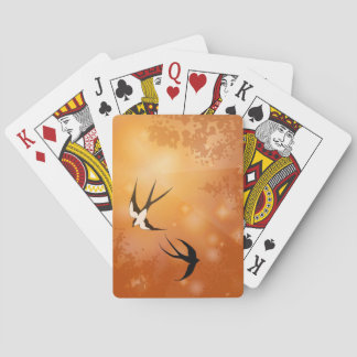 Haven Song - Pair of Swallows Playing Cards