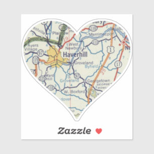 Haverhill MA Classic Map