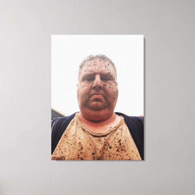 Having A Bad Day Canvas Print (Front)