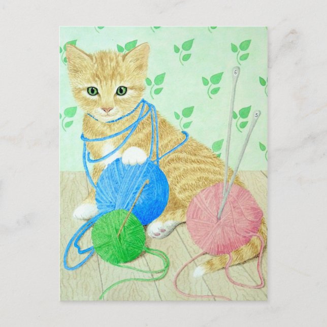 Having a ball! postcard (Front)