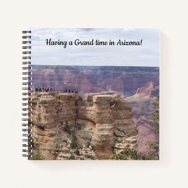 Having a Grand Time in Arizona - Travel Notebook (Front)