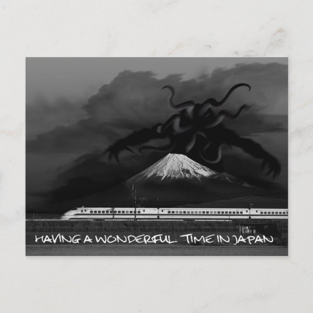 Having a wonderful time in Japan Postcard (Front)