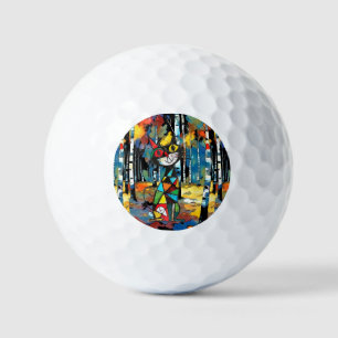 Having An Abstract Kinda Day Golf Balls