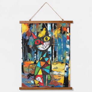 Having An Abstract Kinda Day Hanging Tapestry