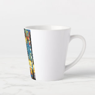 Having An Abstract Kinda Day Latte Mug