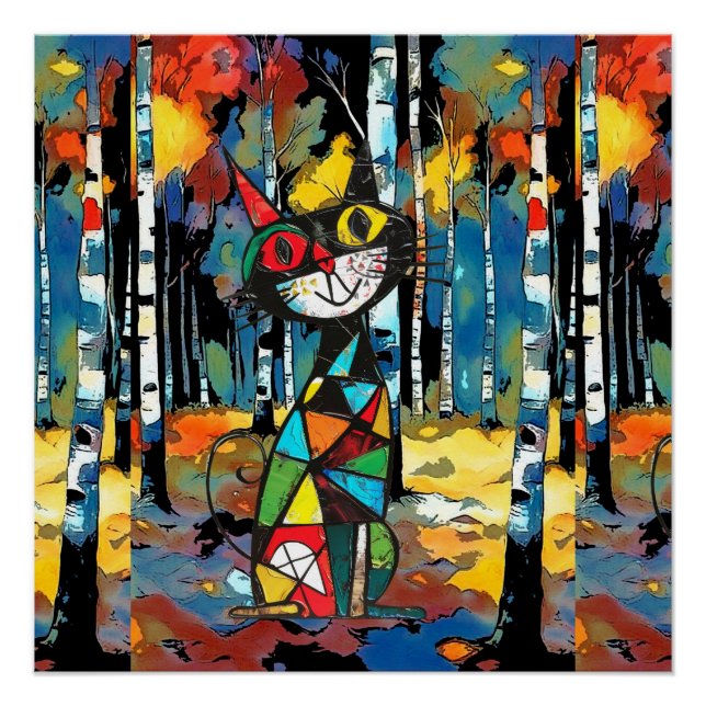 Having An Abstract Kinda Day Poster (Front)