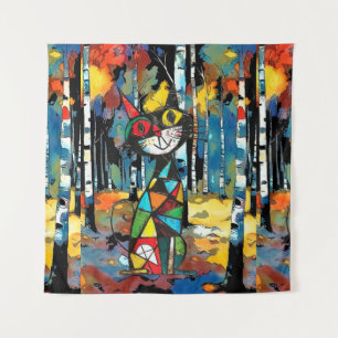 Having An Abstract Kinda Day Tapestry