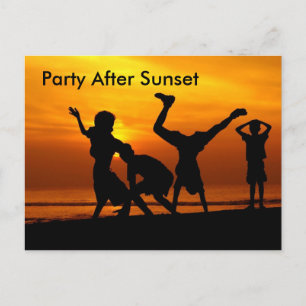 Having Fun Invitation Postcard