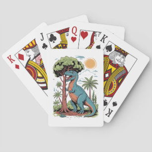 Having to eat trees playing cards