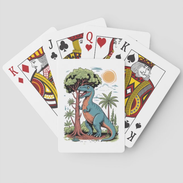 Having to eat trees playing cards (Back)