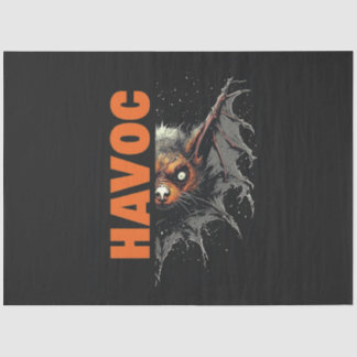 Havoc: Bat-like Creature Design Tissue Paper