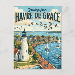 Havre de Grace Maryland Postcard