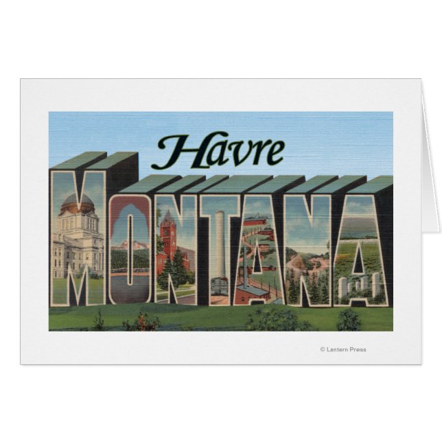 Havre, MontanaLarge Letter ScenesHavre, MT (Front Horizontal)