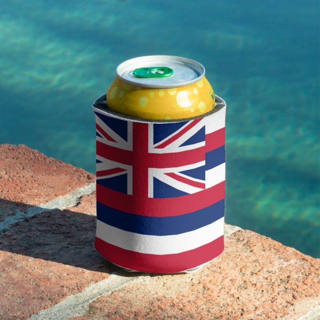 Hawai’i Flag Can Cooler (In Situ Pool)