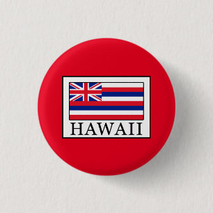 Hawaii 3 Cm Round Badge