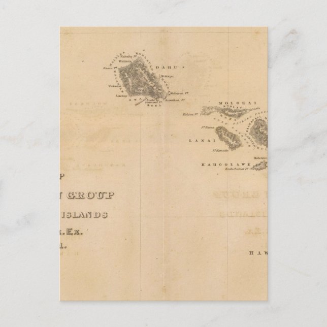 Hawaii 3 postcard (Front)