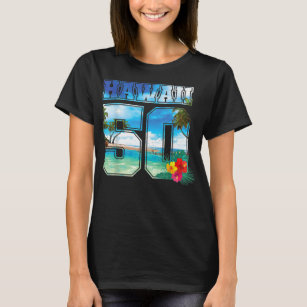 Hawaii 50th State Hawaii Hibiscus 50  T-Shirt