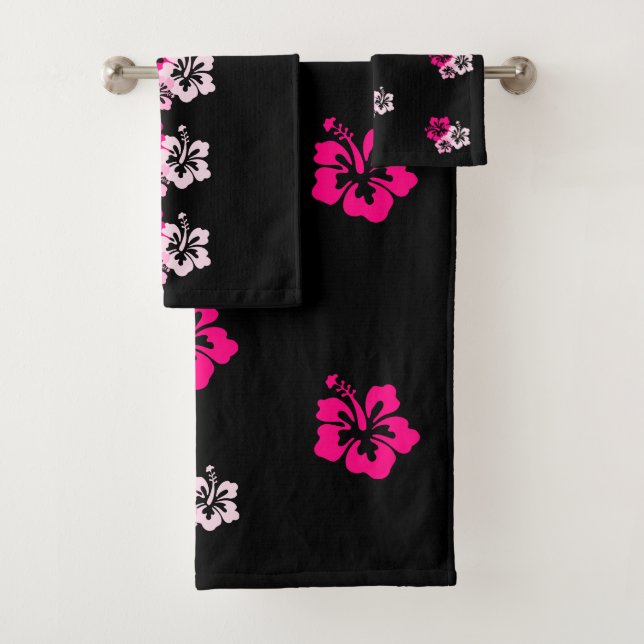 Hawaii Aloha Collection Bath Towel Set (Insitu)