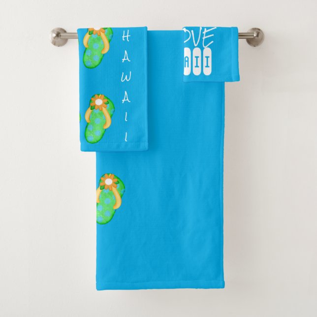 HAWAII ALOHA COLLECTION - BATH TOWEL SET (Insitu)