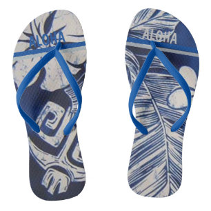 Hawaii Aloha Collection Flip Flops