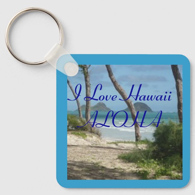 HAWAII ALOHA COLLECTION KEY RING (Front)