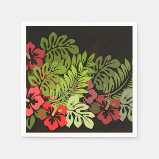Hawaii Aloha Flower Art Print Napkin